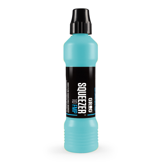 Marqueur graffiti coulure Grog Squeezer 10mm FMP couleur Iceberg Blue