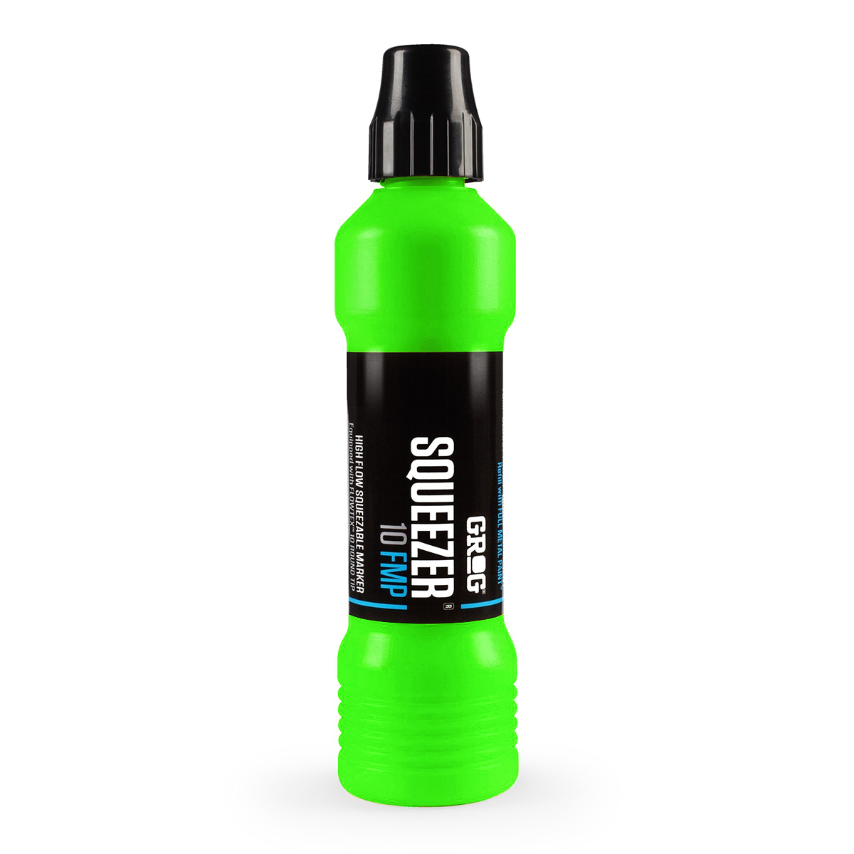 Marqueur graffiti coulure Grog Squeezer 10mm FMP couleur Neon Green