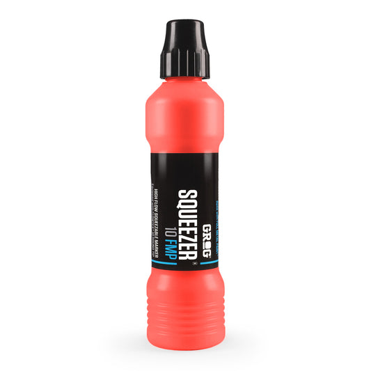 Marqueur graffiti coulure Grog Squeezer 10mm FMP couleur Neon Orange