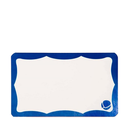 Pack Stickers Eggshell x50 Blue Frame + Marqueur