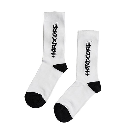 Socks Hardcore Blanc