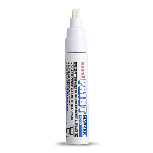 Marqueur graffiti Uni Paint PX-30 pointe biseautée blanc