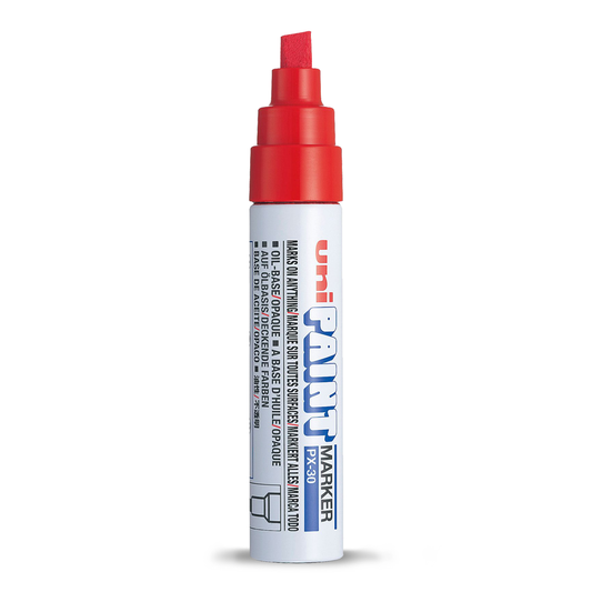 Marqueur graffiti Uni Paint PX-30 pointe biseautée rouge